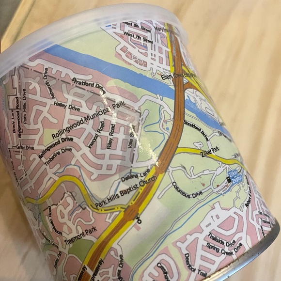 Magnetic Austin TX City Map Refrigerator 100 Piece Puzzle Fun Novelty Gift - Picture 4 of 8